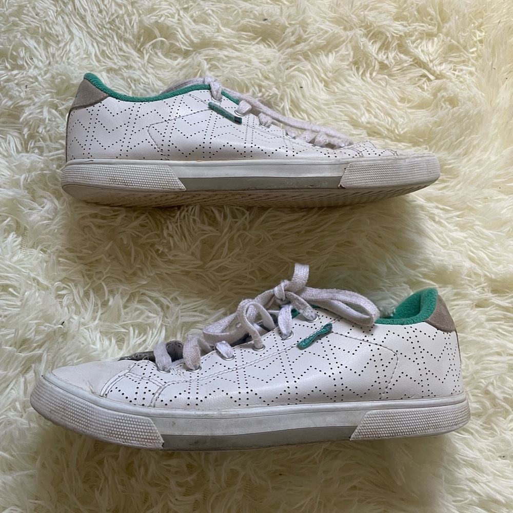 Reebok NPC Classic White Sneakers Size 7.5